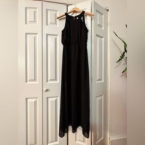 Sheer Maxi Dress - Halter Neck (needs a tiny repair)